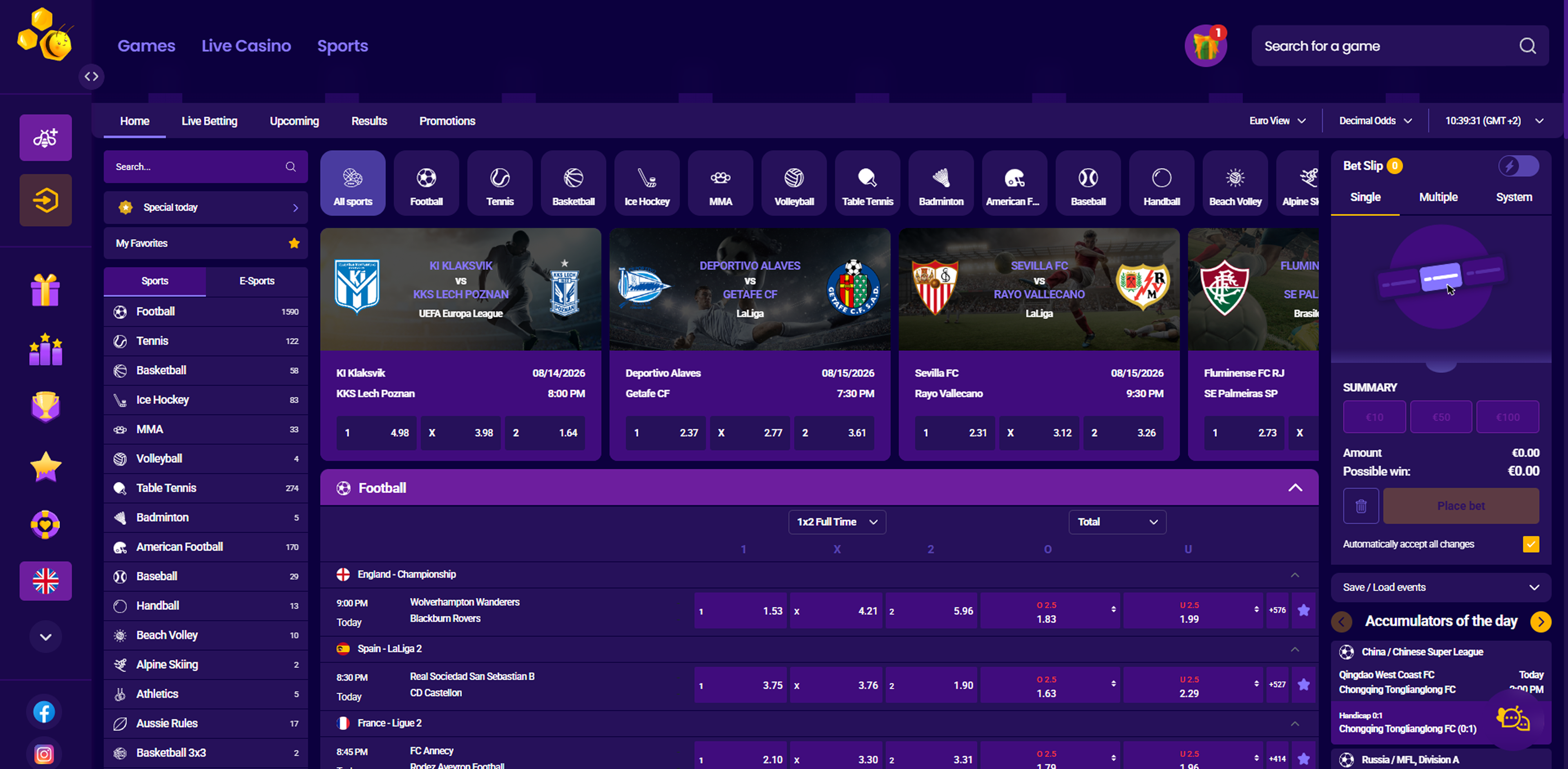 Wazbee sports betting
