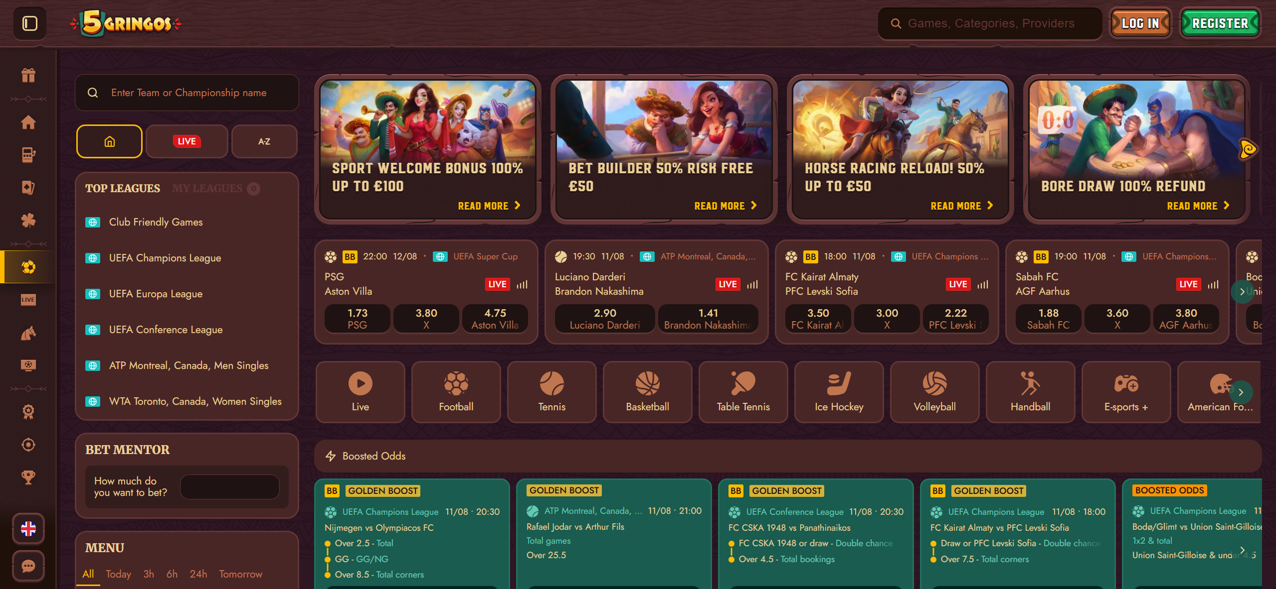 5Gringos sports betting