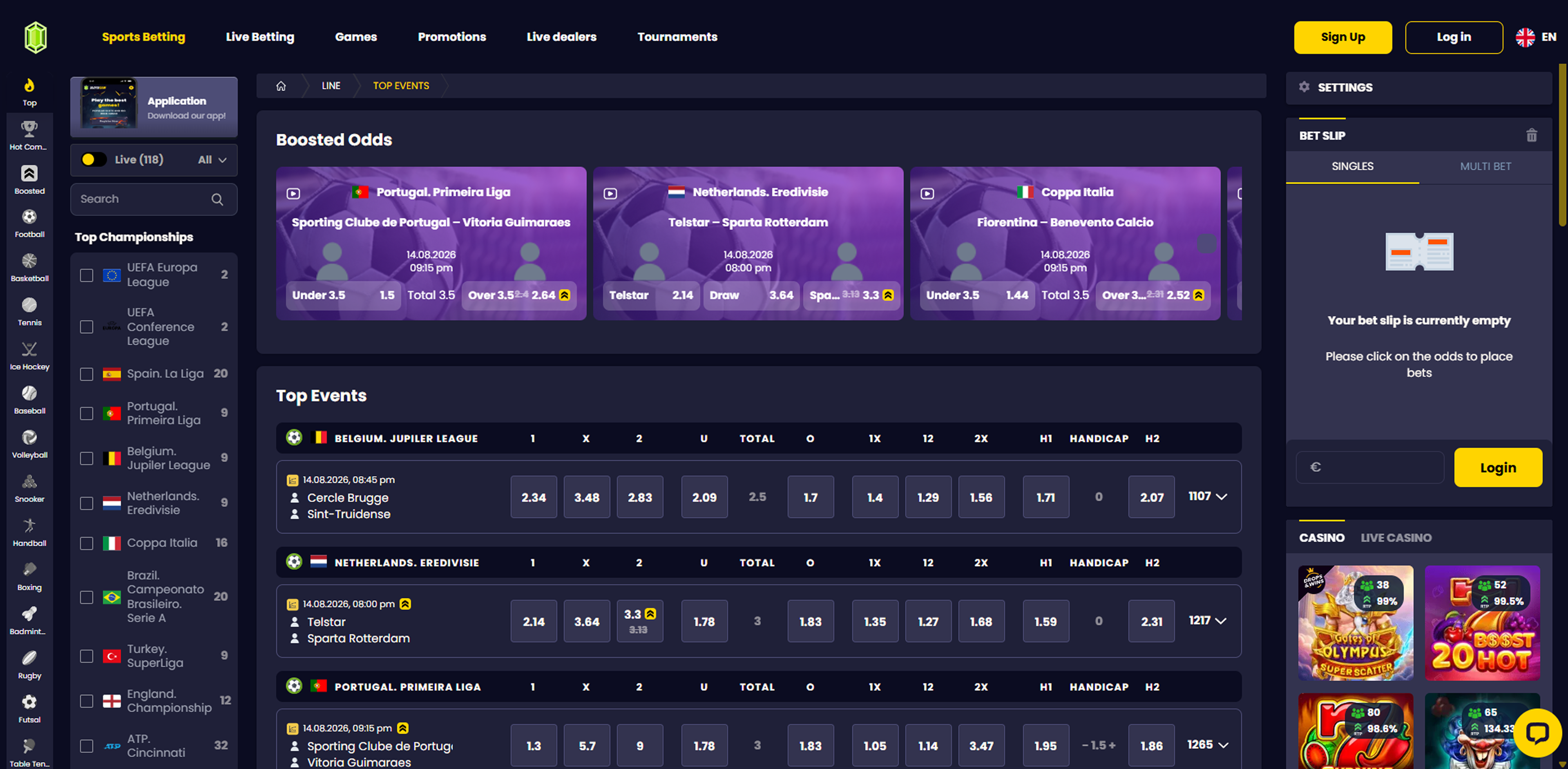 Slotsgem Casino sportsbook