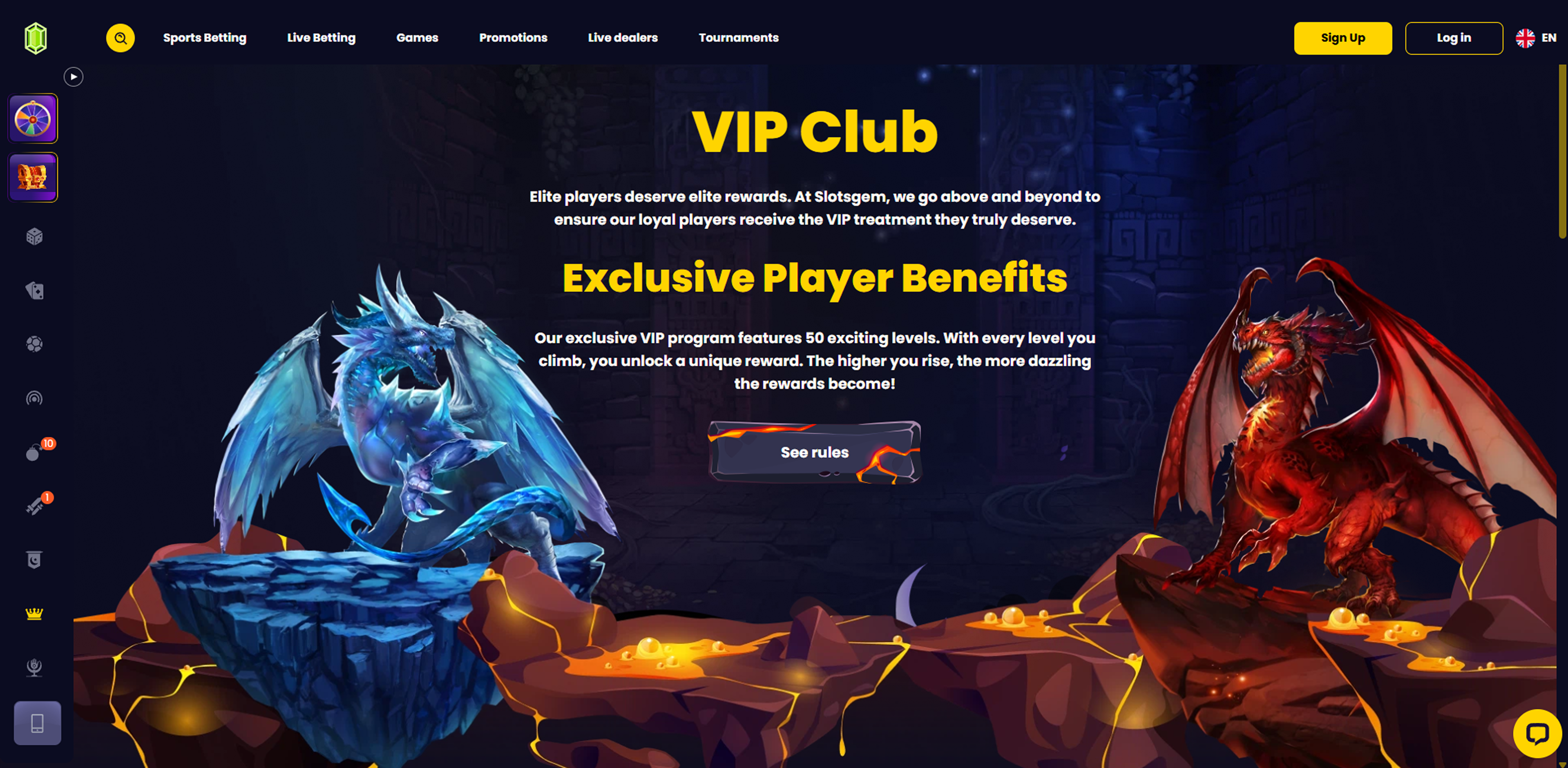 Slotsgem Casino VIP club
