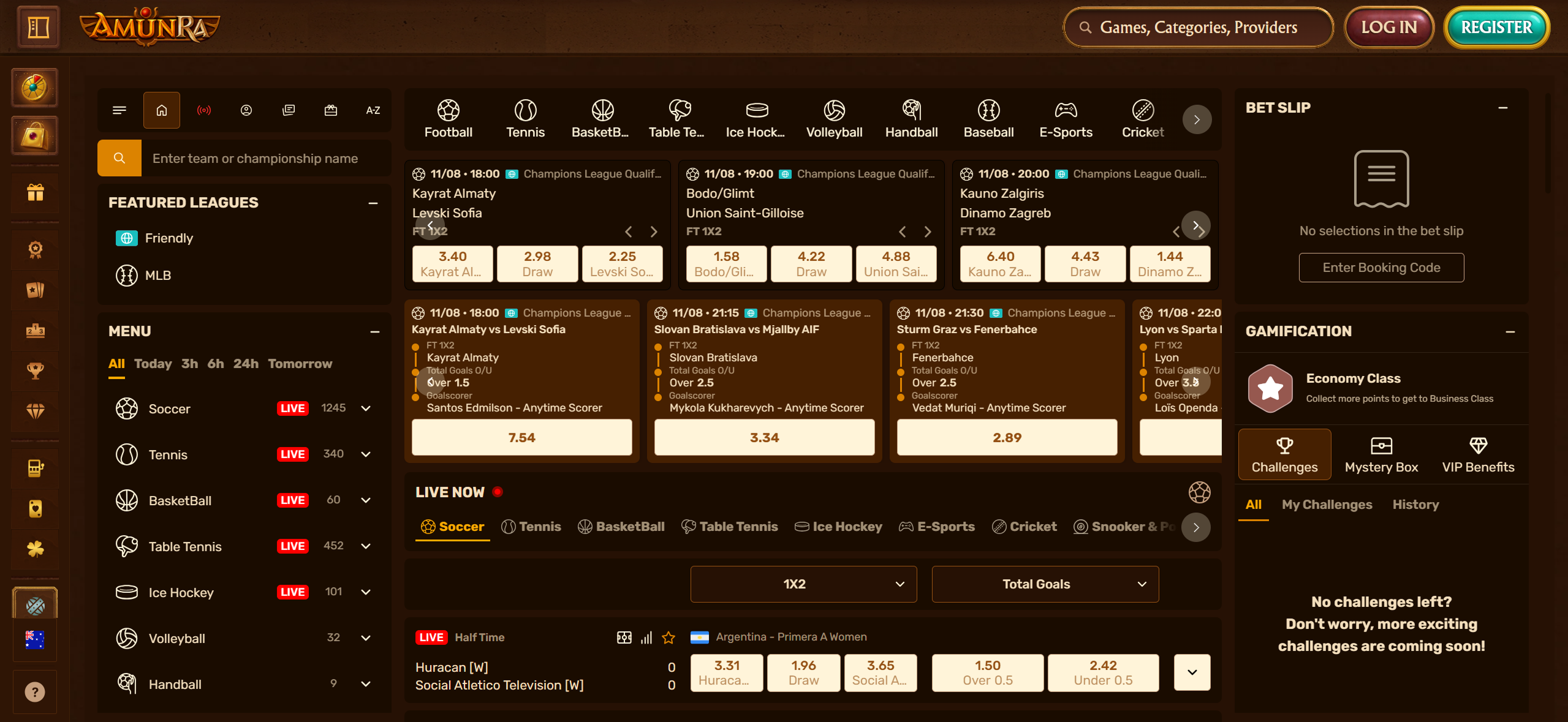 AmunRa casino sports betting