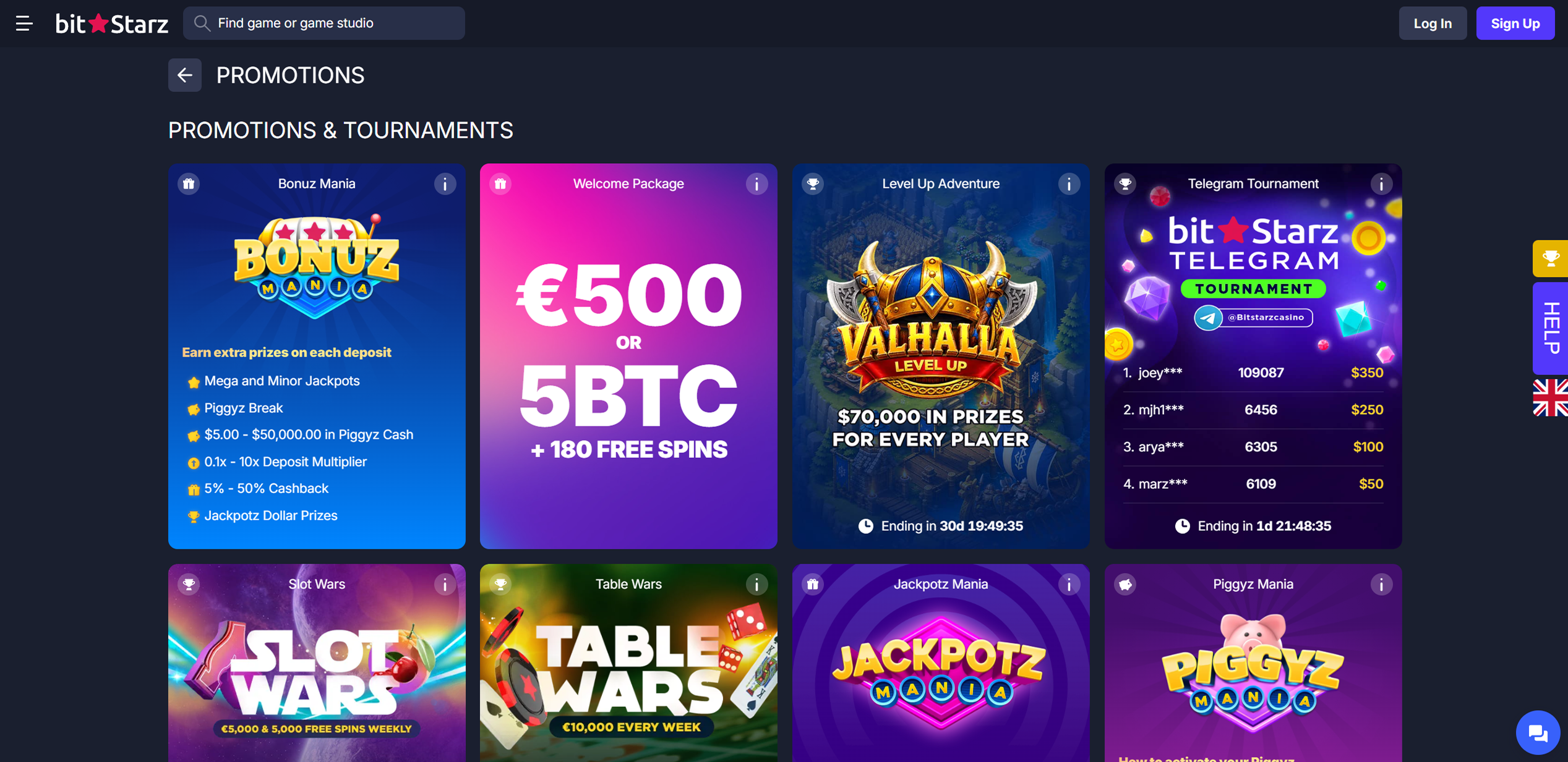 Bitstarz bonuses
