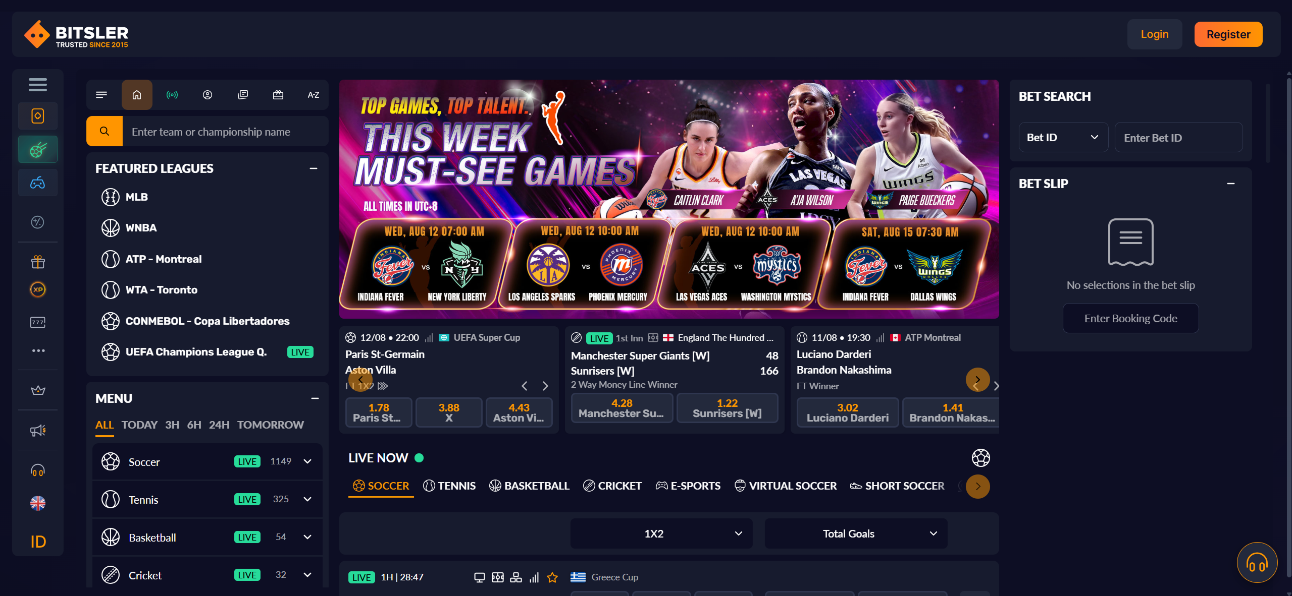 Bitsler casino sports betting