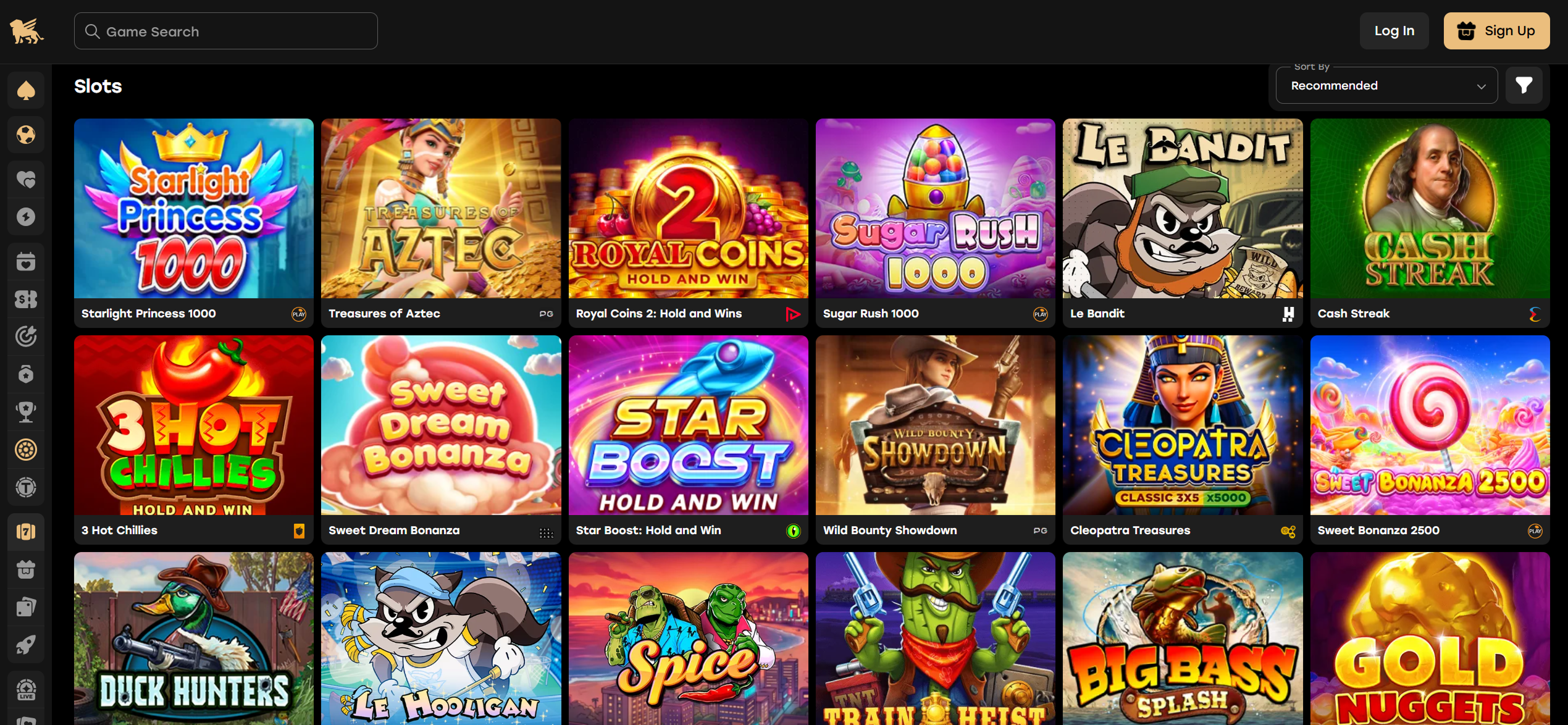 Fairspin slots