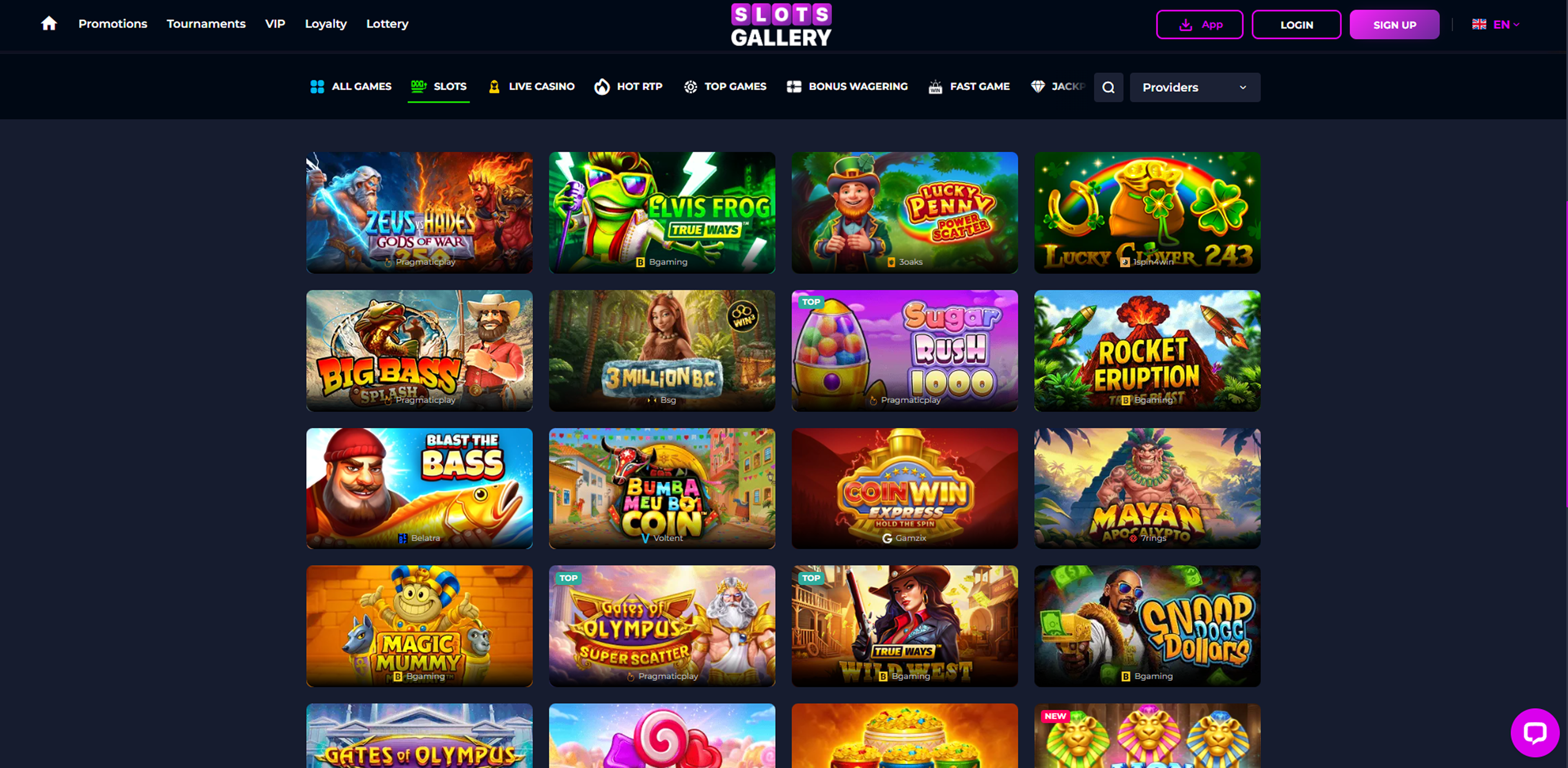 Slotsgallery slots