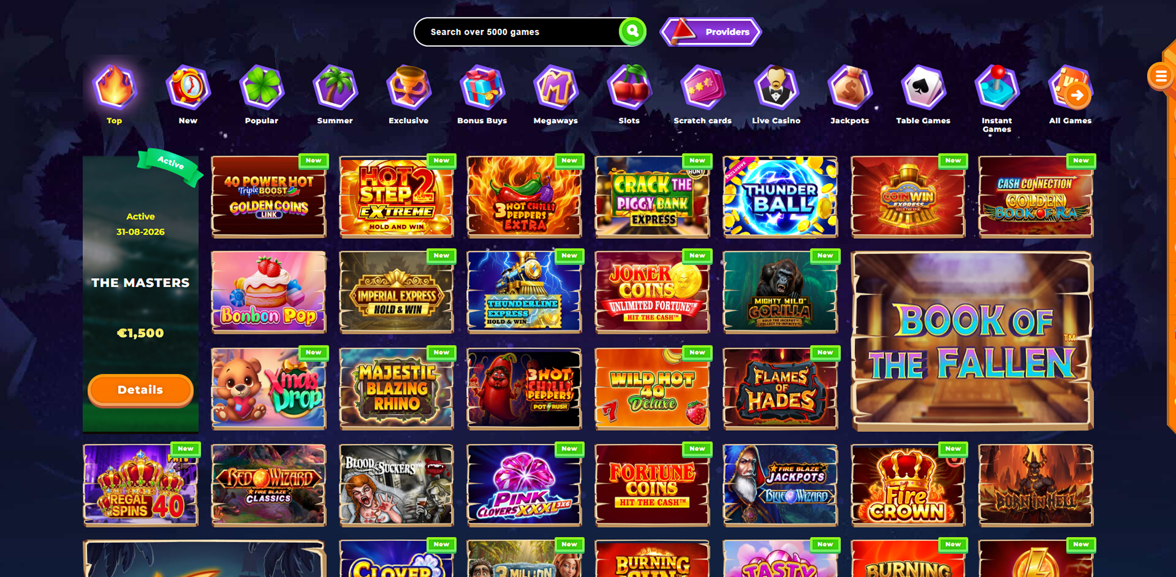 Wazamba slots
