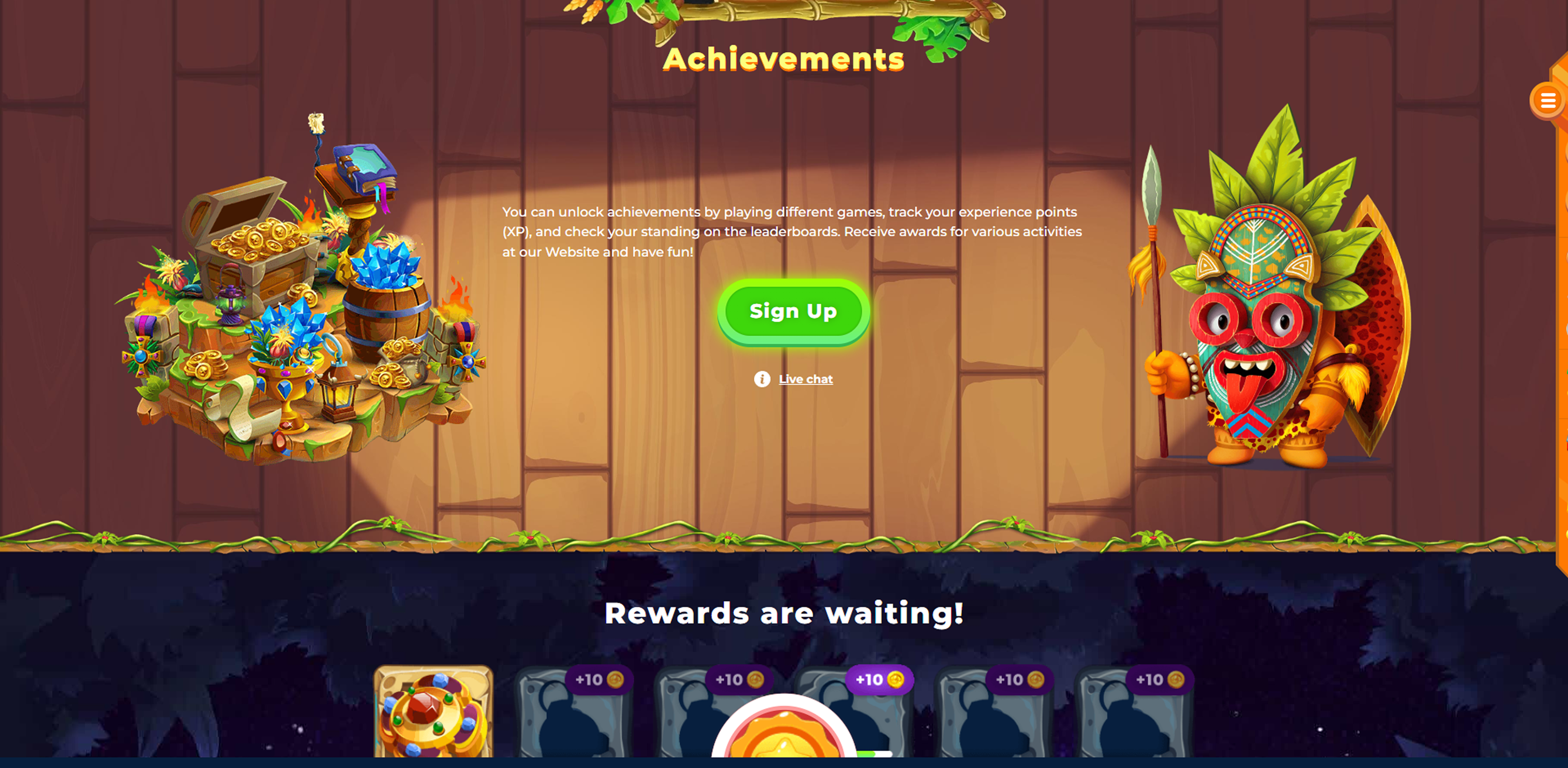 Wazamba loyalty program